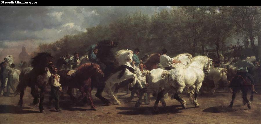 Rosa Bonheur The horse market